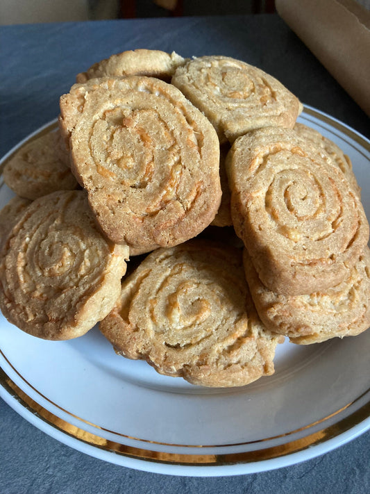 Käseschnecken Cracker