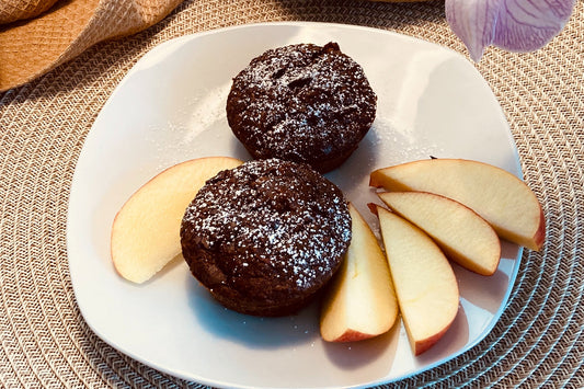 Apfel/Kürbis/Obst Muffins mit Schokotropfen