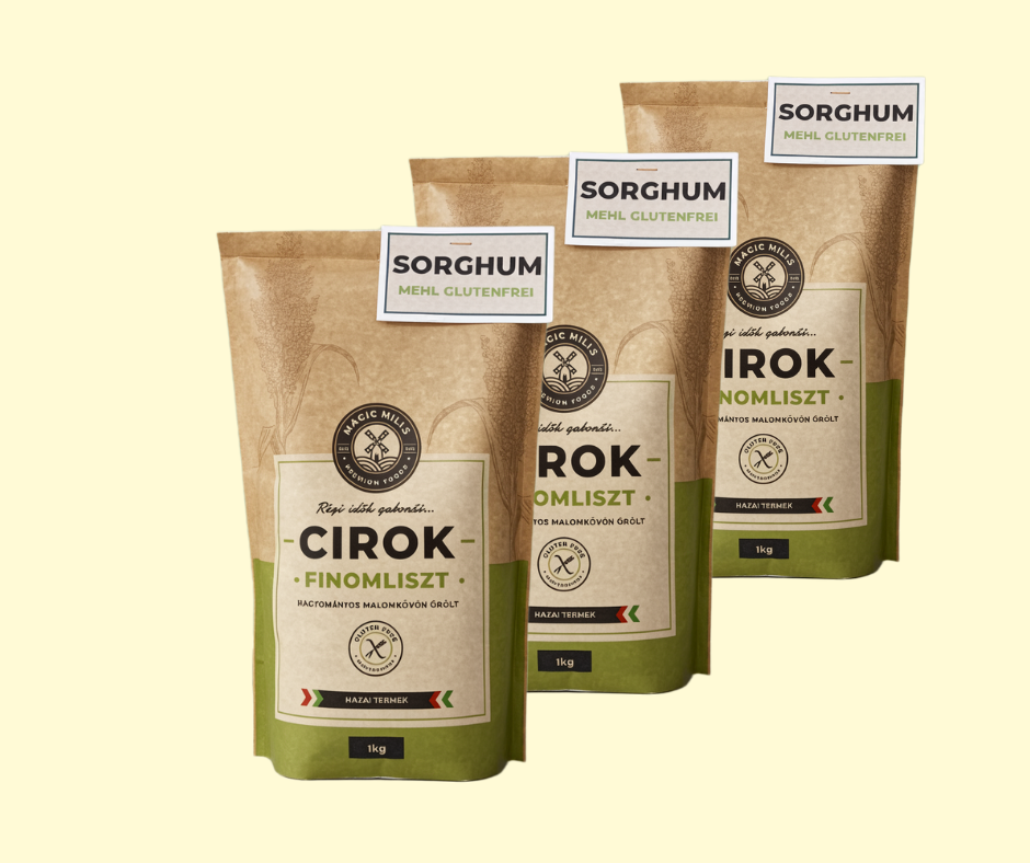 Glutenfreies Sorghum Trio