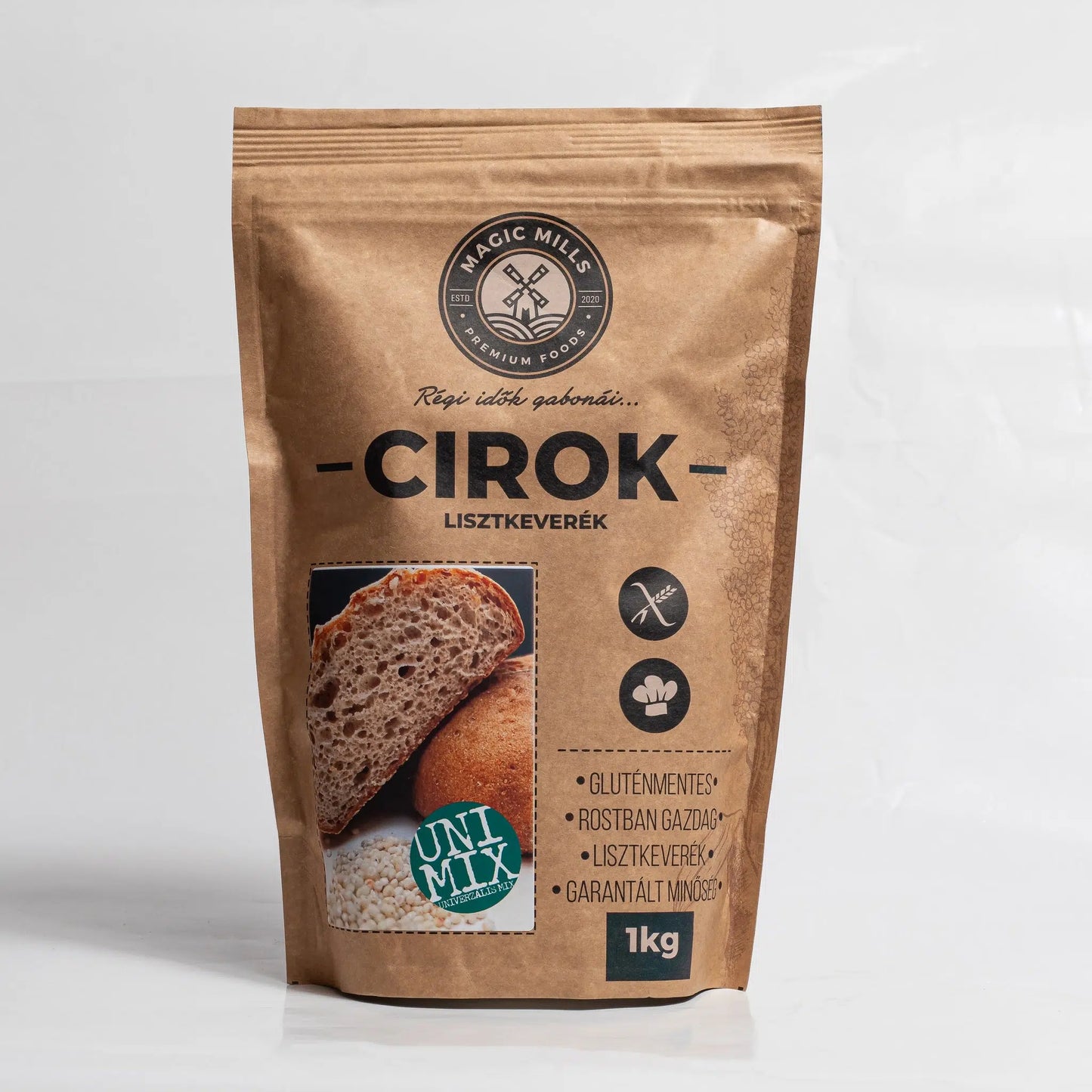 Magic Mills UniMix Sorghum Backmischung glutenfrei