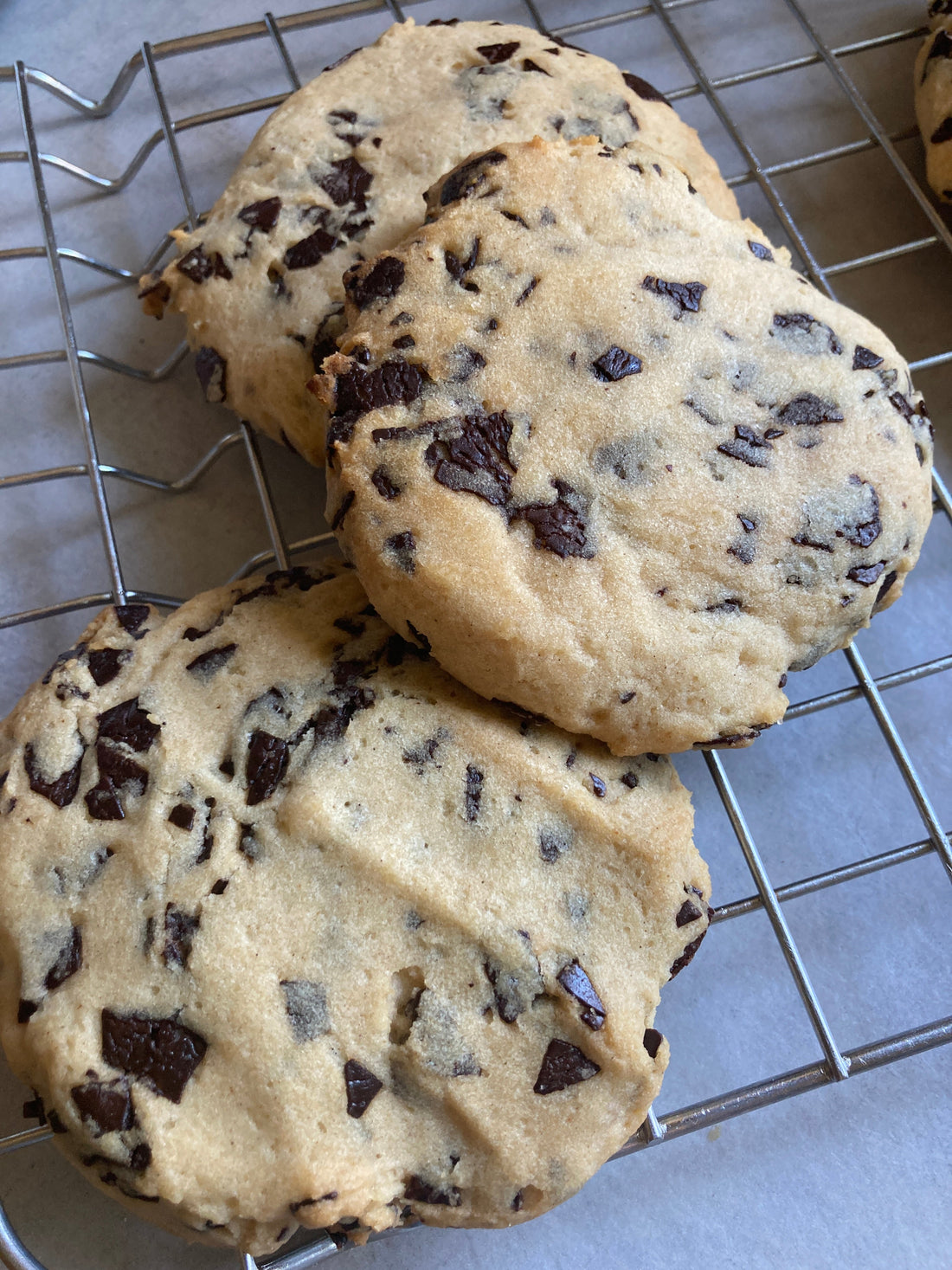 Glutenfreie Chocolate Chip Cookies mit Sauerteig