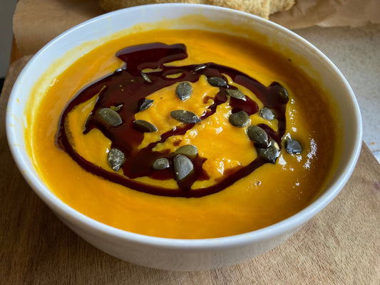 Cremige Kürbissuppe