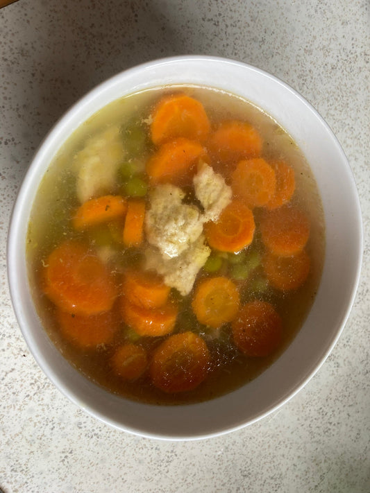 glutenfreie Erbsensuppe