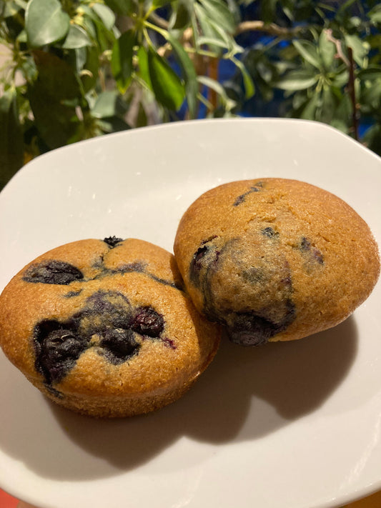 Glutenfreie Heidelbeer-Muffins