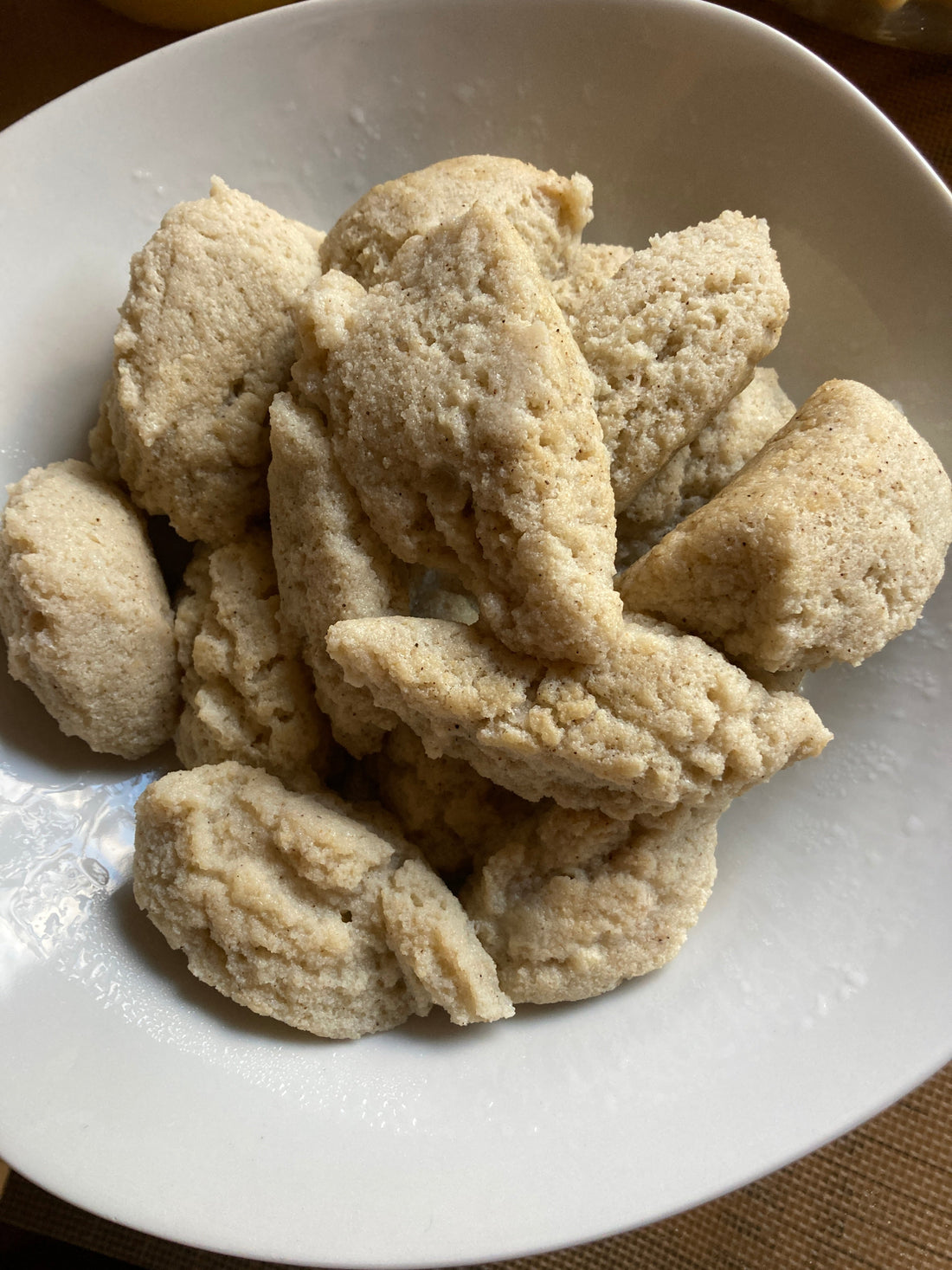 Glutenfreie Grießnockerl aus Sorghumgrieß (ohne Mais)