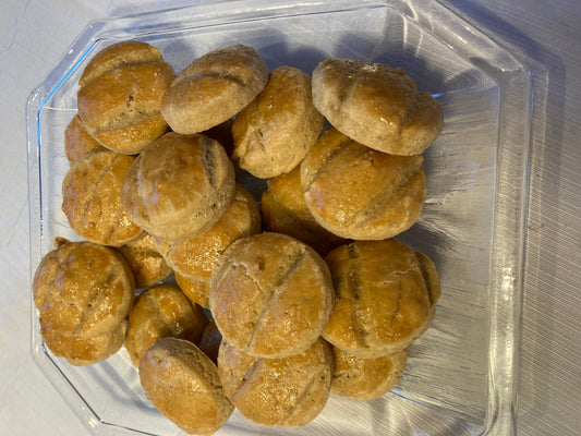 Glutenfreie Butter-Pogatschen / Mini-Butterbrötchen