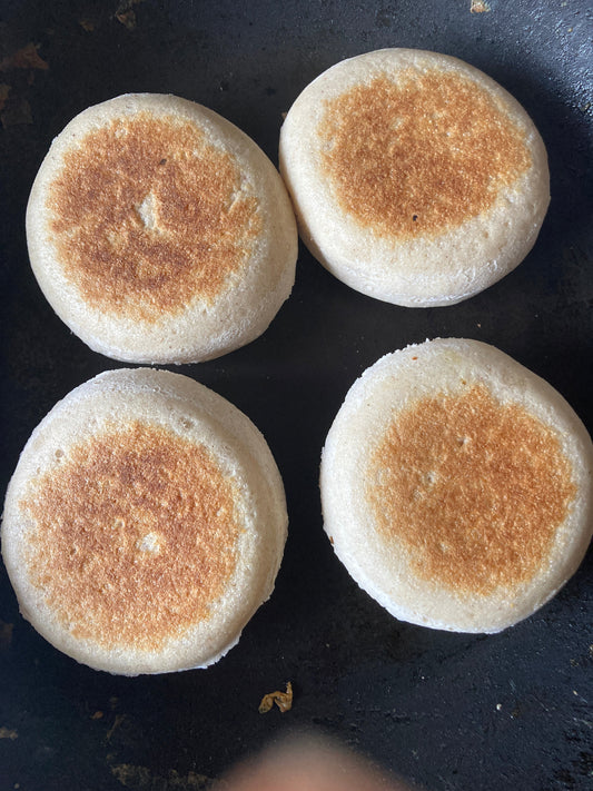 Hausgemachte Glutenfreie English Muffins