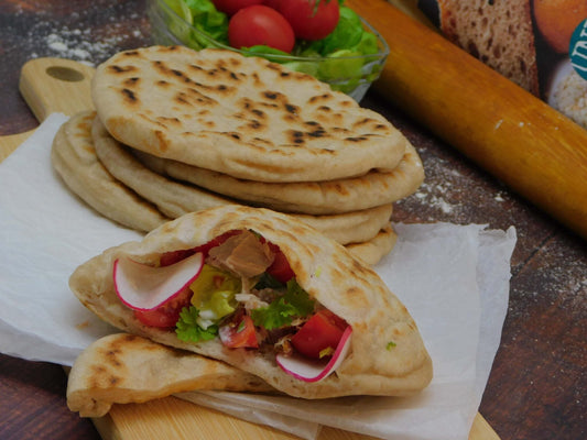 Glutenfreies Pita aus Magic Mills UniMix