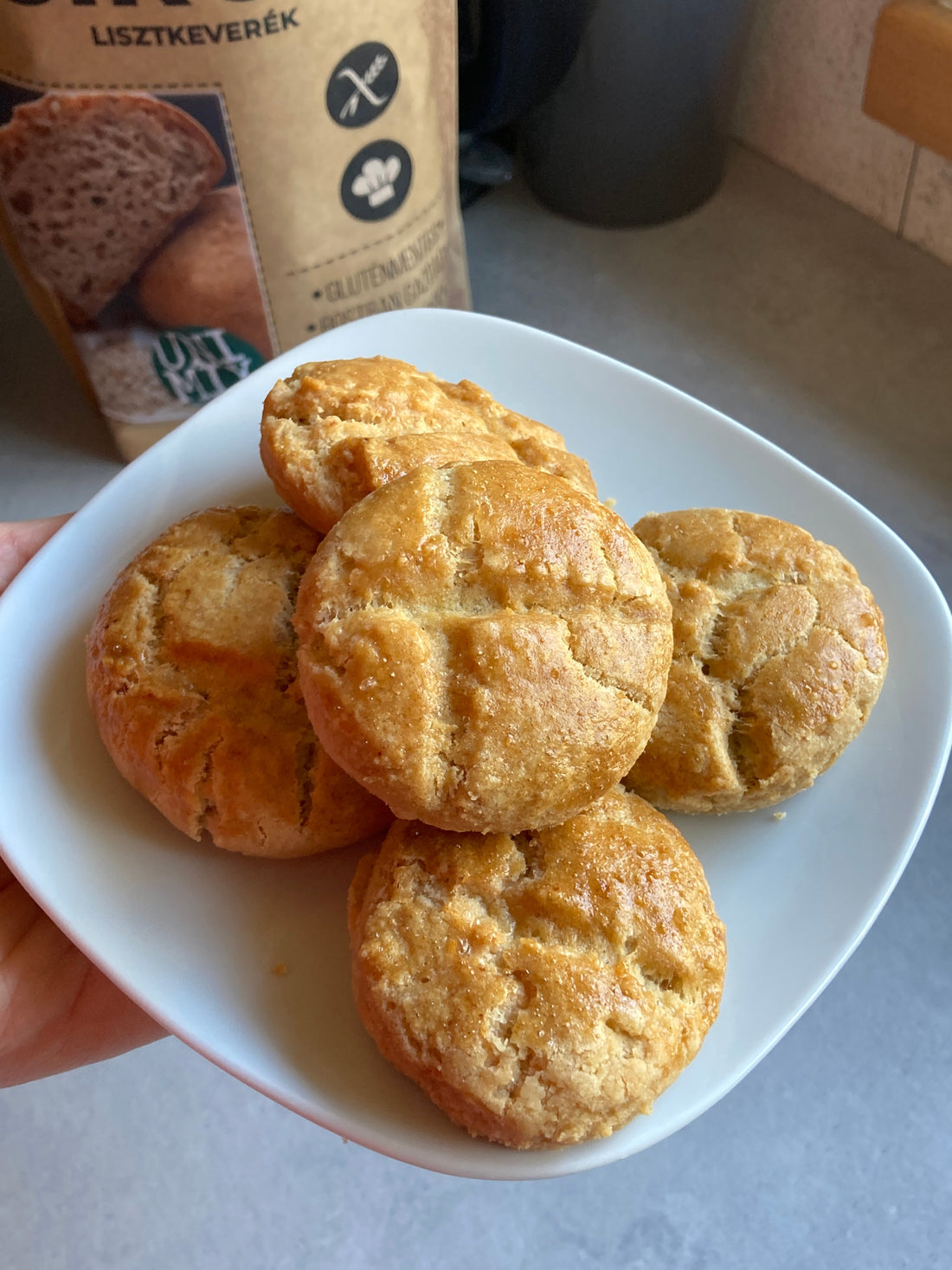 Glutenfreie Pogatschen ohne Hefe