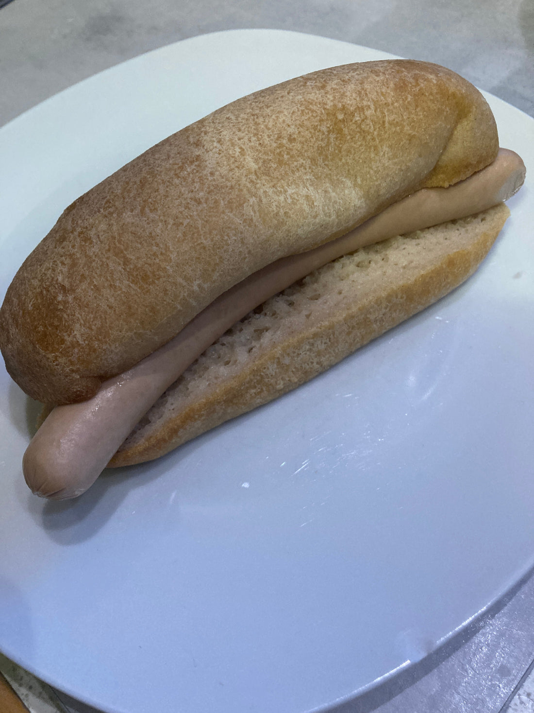 Glutenfreie vegane Sauerteig Hotdog-Brötchen ohne Ei & Milch