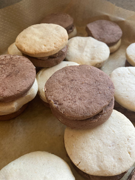 glutenfreie Doppelkekse