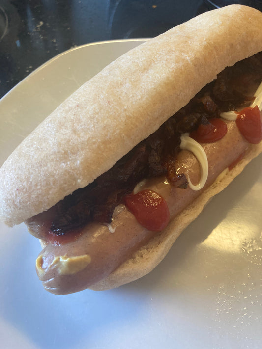 Glutenfreie Sauerteig Hot-Dog-Brötchen