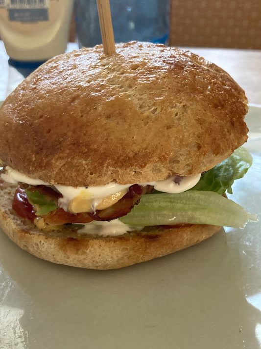 Rezeptfoto: Glutenfreies Hamburgerbrötchen 3.