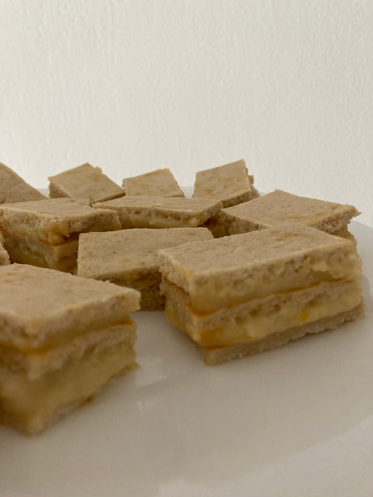 Glutenfreier & eifreier Honig-Schichtkuchen mit Marille