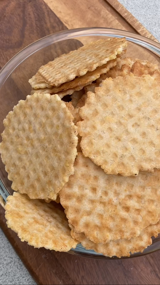 Glutenfreie & eifreie Käsetaler