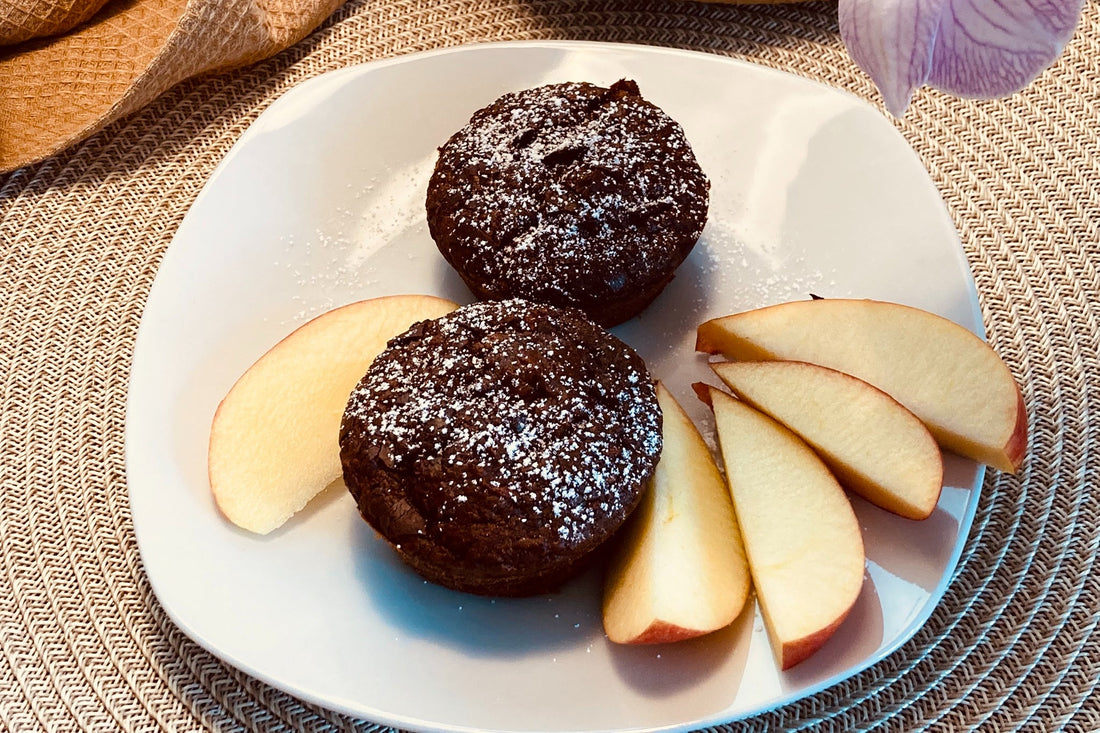 Apfel/Kürbis/Obst Muffins mit Schokotropfen
