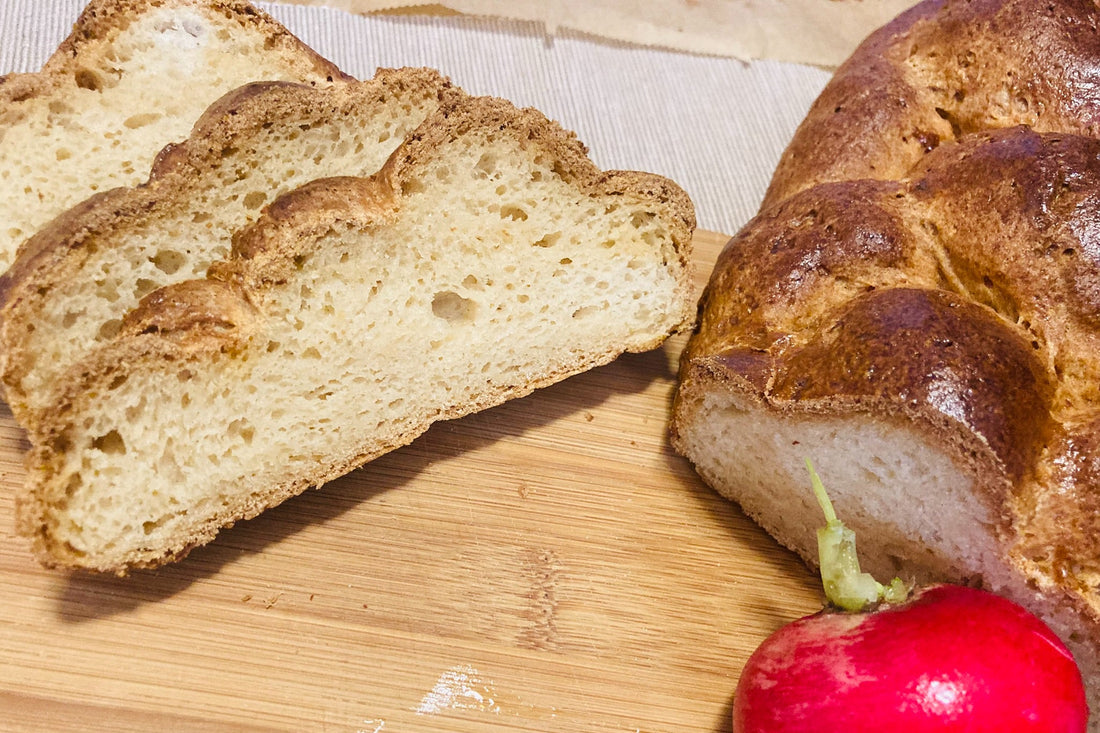 Glutenfreier Osterzopf