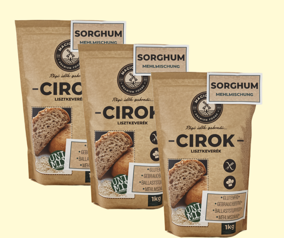 Glutenfreies UniMix Trio