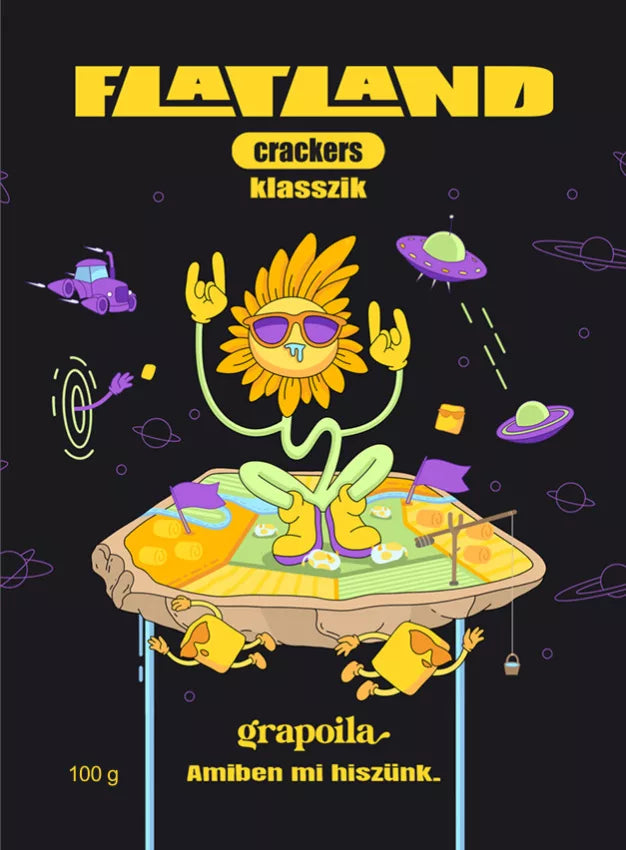 FLATLAND Classic-Cracker 100 g – Zutaten und Nährwerte