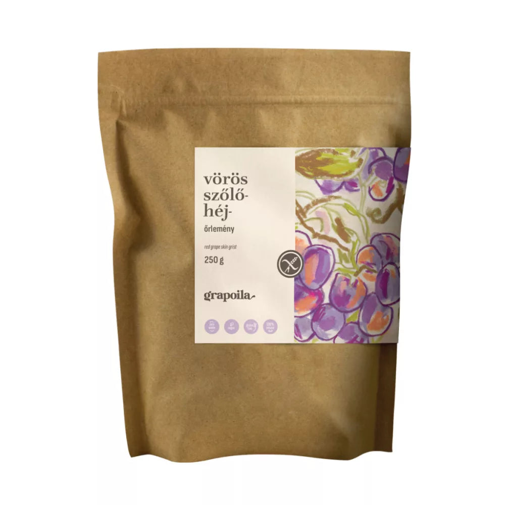 Rotes Traubenschalenpulver 250 g – glutenfrei und vegan