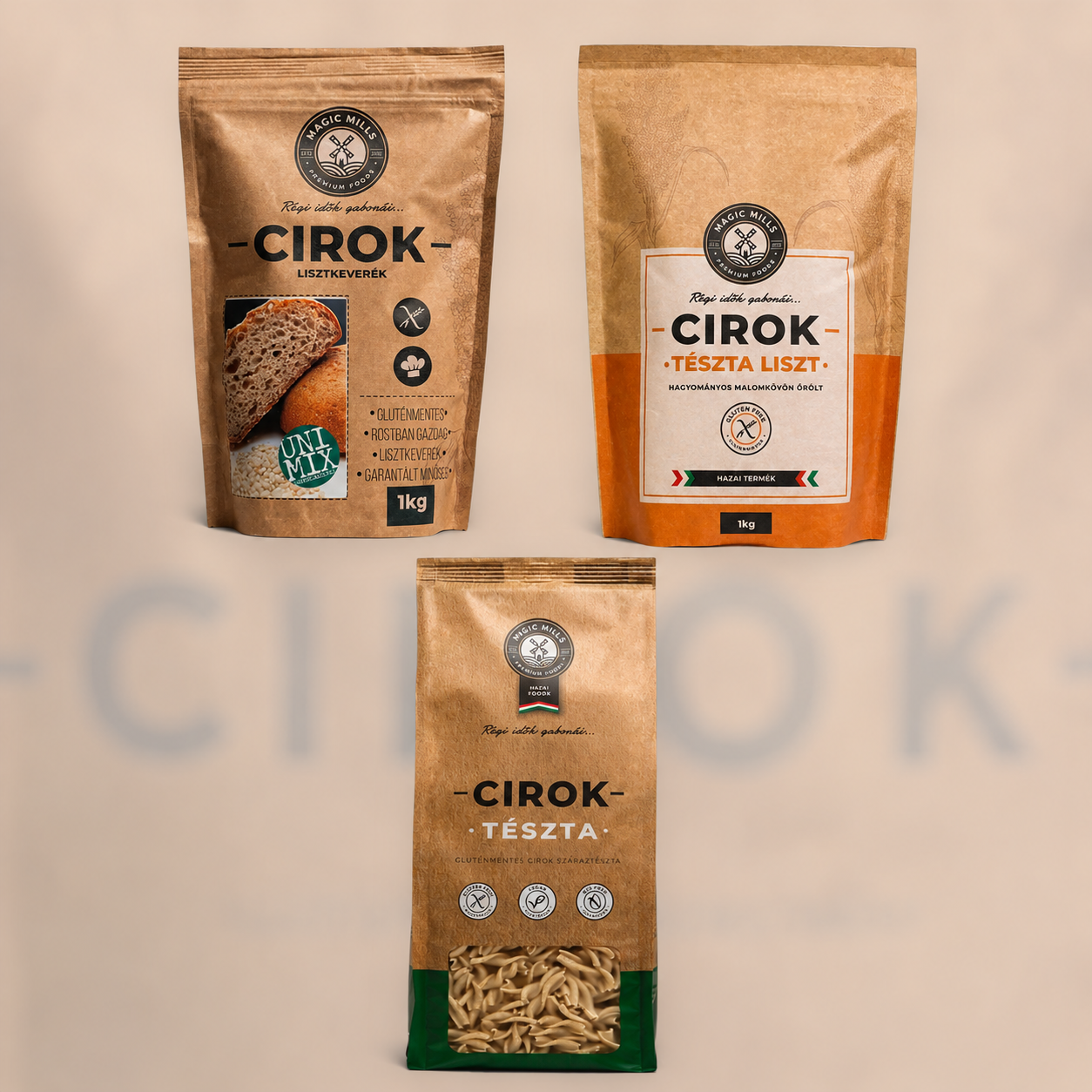 Glutenfreies Pasta- & Backpaket