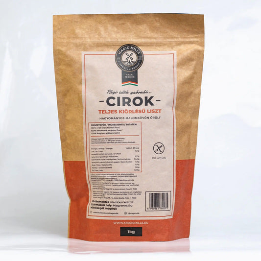 Glutenfreies Vollkornmehl aus Sorghum 