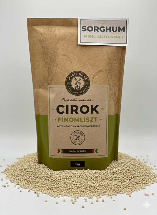 Magic Mills Glutenfreies Sorghummehl 1 kg - fein gemahlen, vielseitig