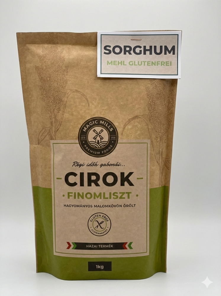 Magic Mills Glutenfreies Sorghummehl 1 kg - fein gemahlen, vielseitig