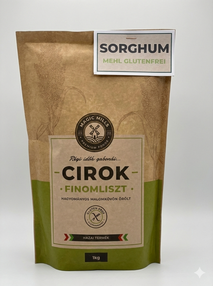 Magic Mills Glutenfreies Sorghummehl 1 kg - fein gemahlen, vielseitig
