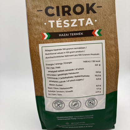 Suppennudeln Kleine Schnecken Glutenfreie Getrocknete Sorghum-Nudeln 250g