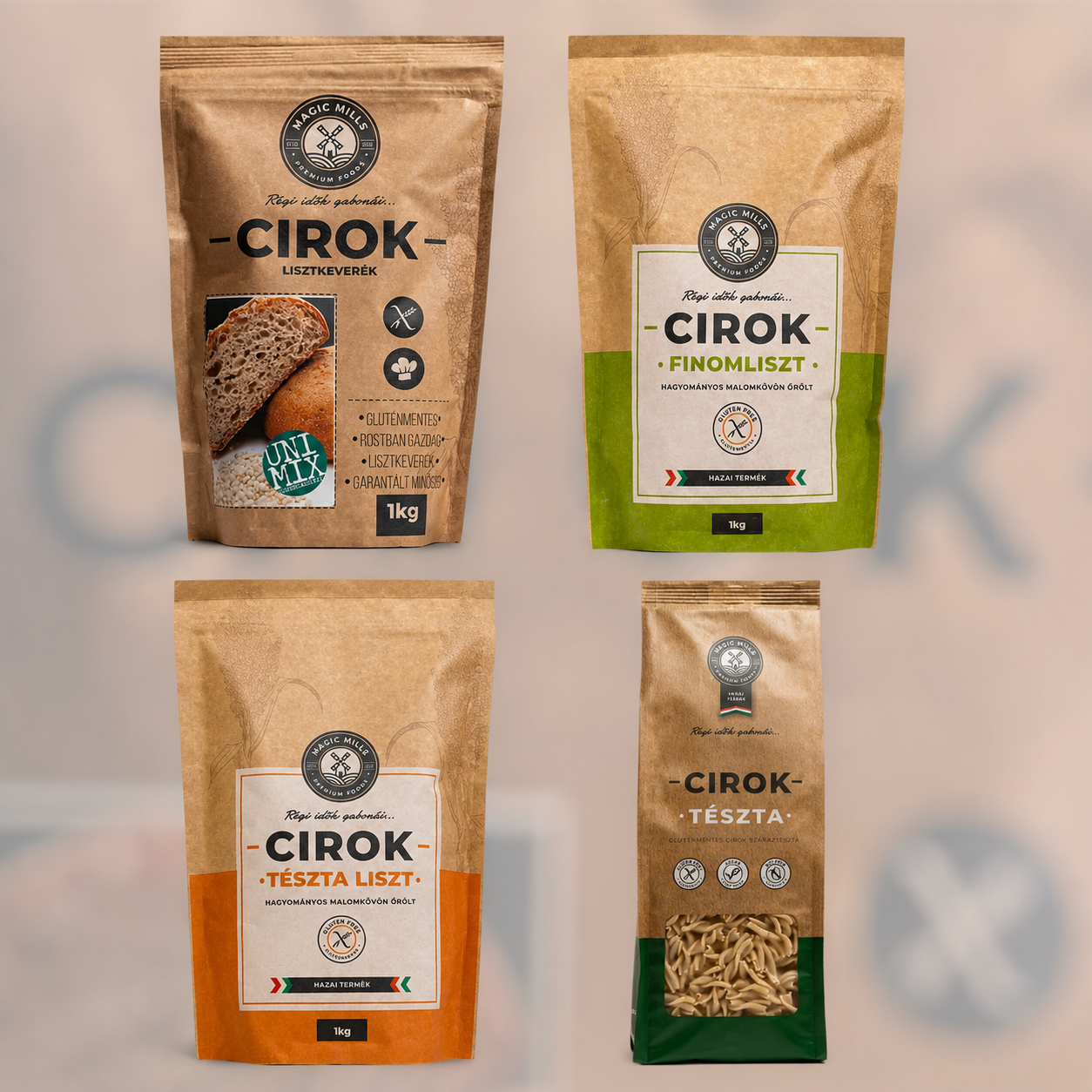 Glutenfreies Komplett-Paket: Backen & Pasta