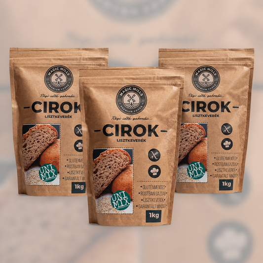 Glutenfreies UniMix Trio